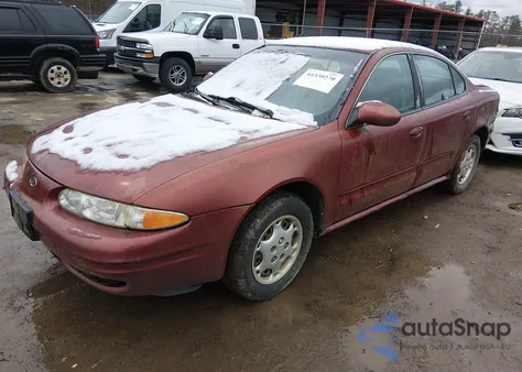 2001 Oldsmobile Alero Gl1 from USA, damaged, VIN 1G3NL52T11C205991
